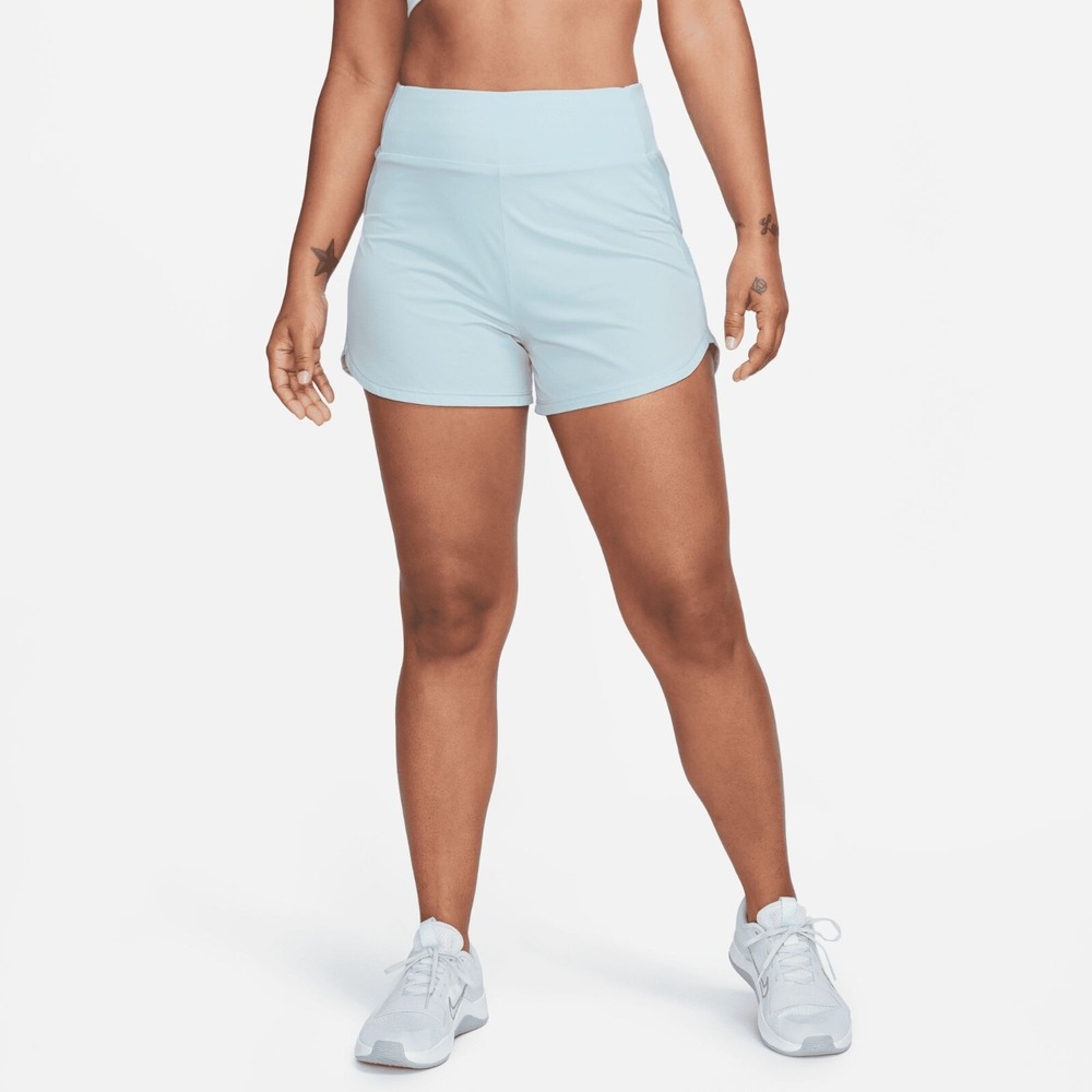 Nike Women's‎ Dri-FIT Shorts 3 in Blue, Medium